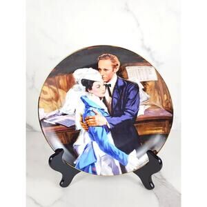 A Question Of Honor Gone With The Wind Year 1989 Fine China 8 1/2" Plate Vtg